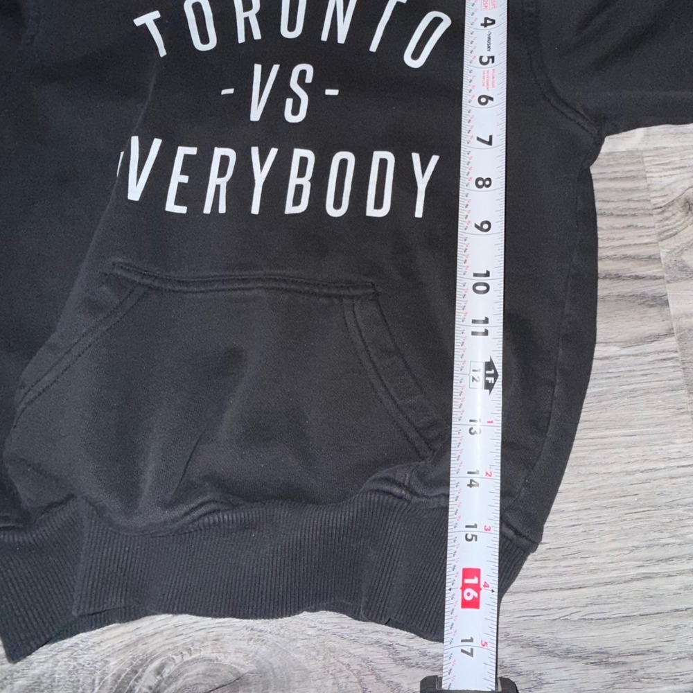 Kids Black Toronto Vs Everybody Hoodie Sweatshirt‎ Size XS - Picture 7 of 8
